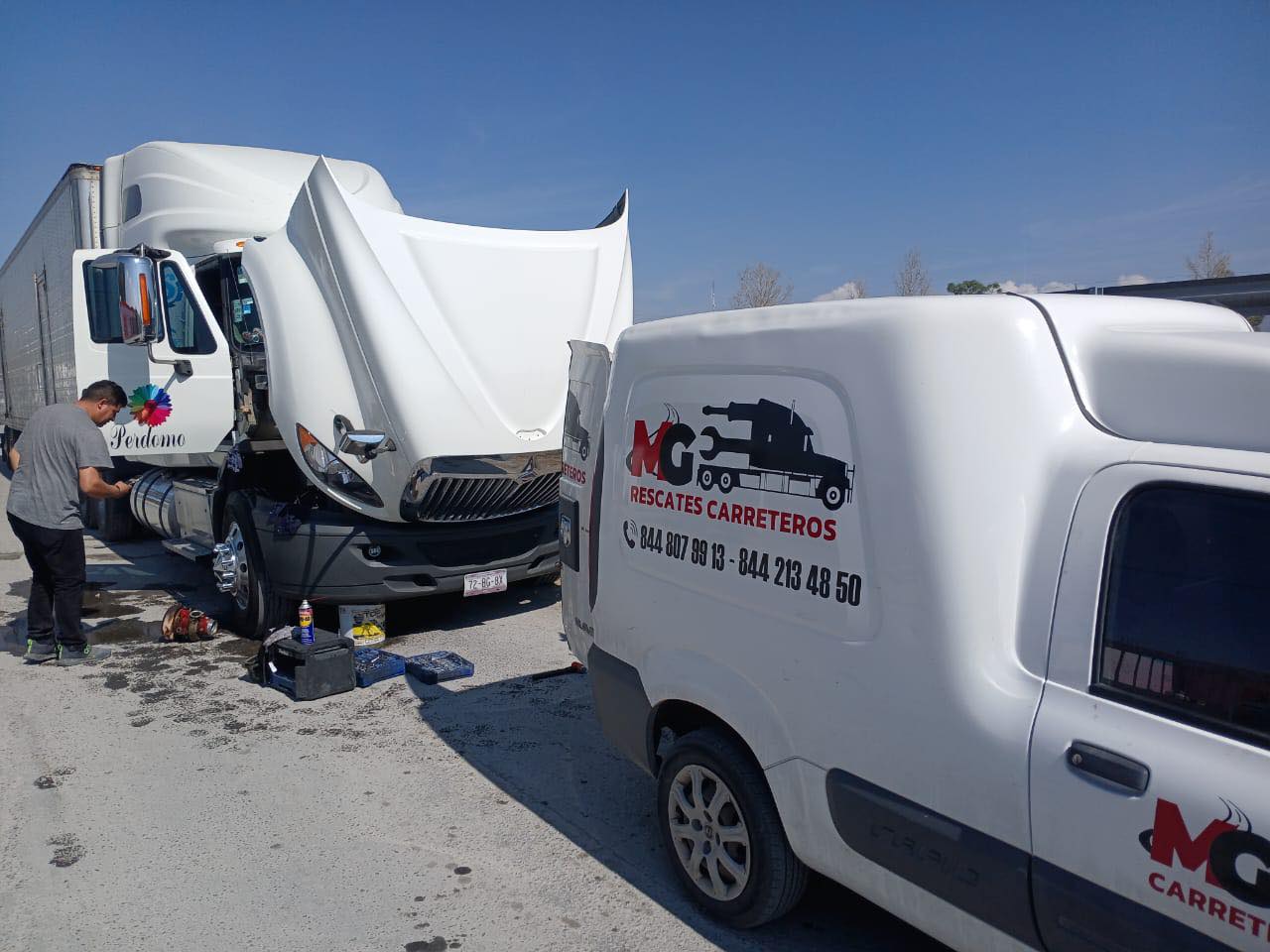 Servicio MG Rescates Carreteros